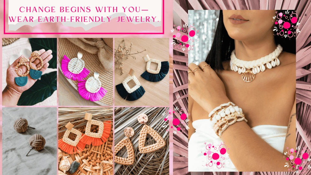 Earth-friendly handmade jewelry for a sustainable style