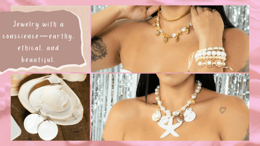 Sustainable Jewelry, Earthy Tones