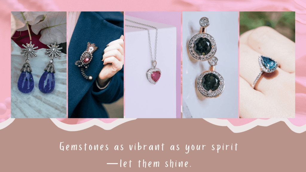 Colorful Gemstone Jewelry, Stunning Pieces