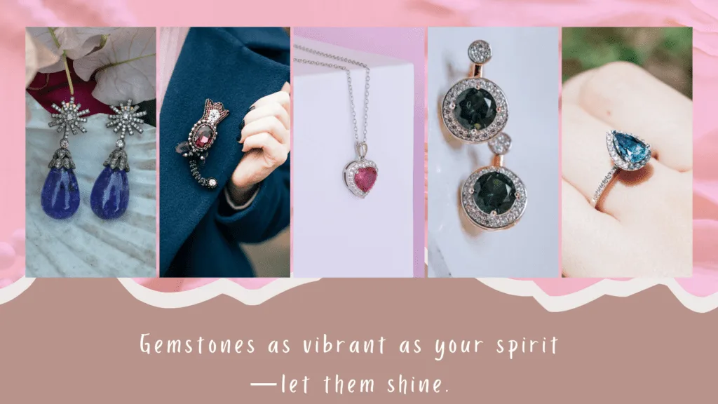 Colorful Gemstone Jewelry, Stunning Pieces